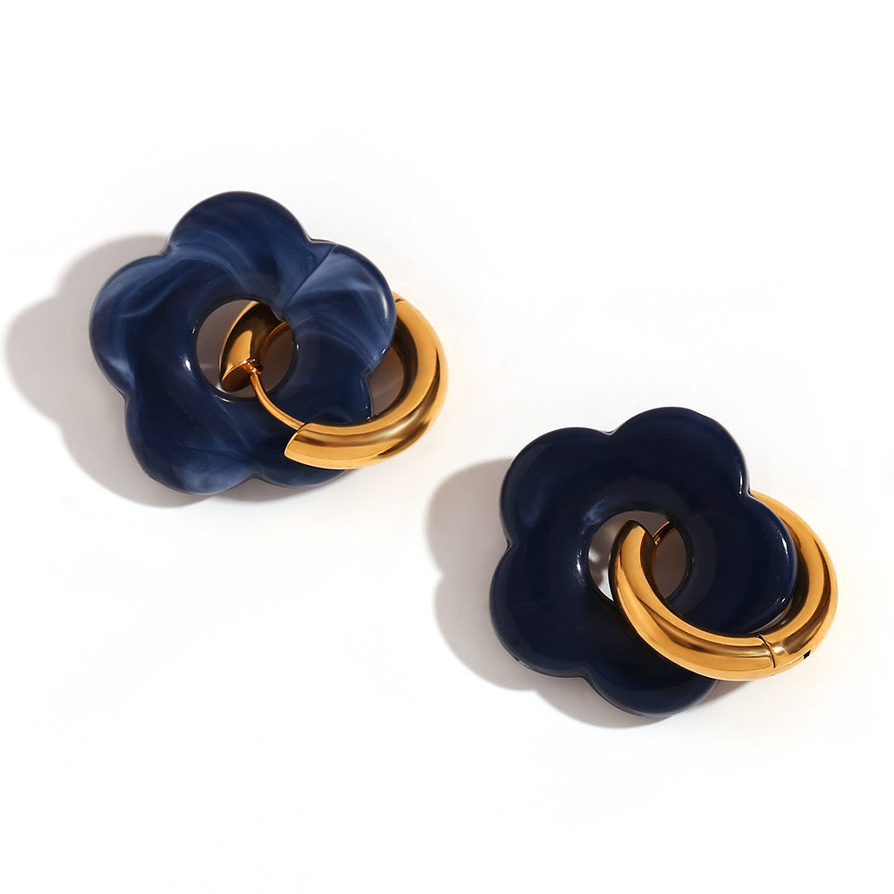 KOLCZYKI BLUE