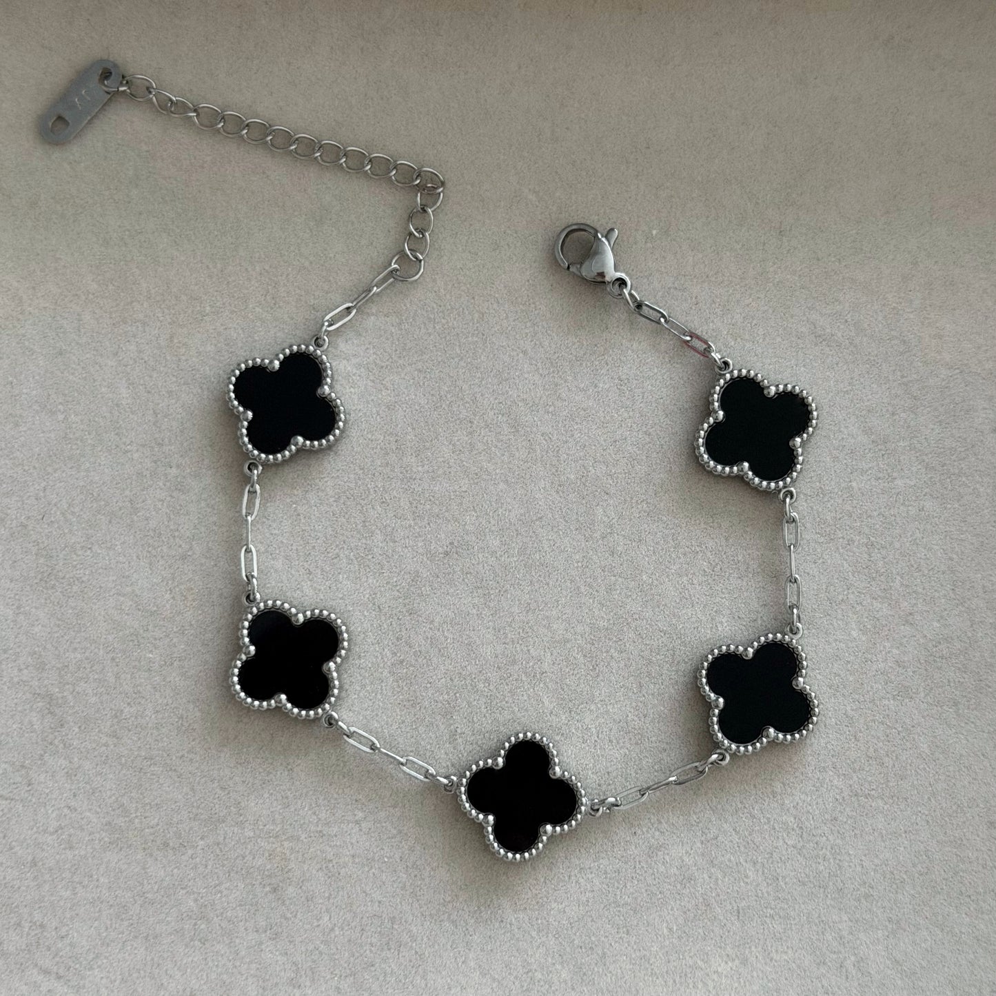 BRANSOLETKA TINA silver midi