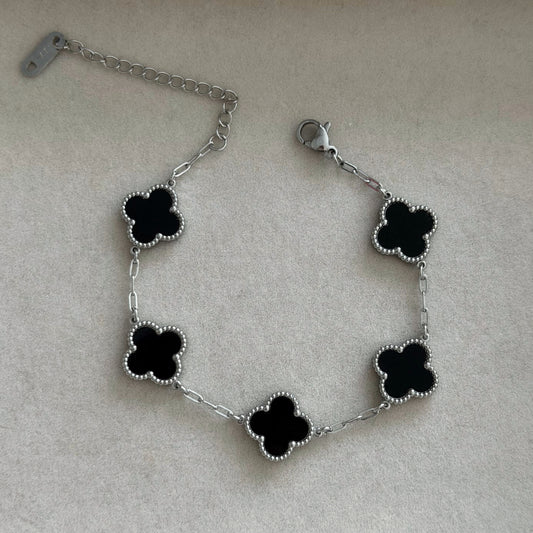 BRANSOLETKA TINA silver midi