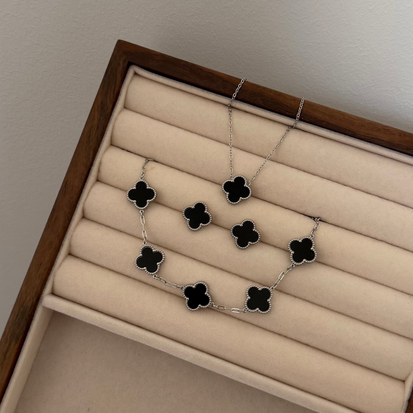 BRANSOLETKA TINA silver midi