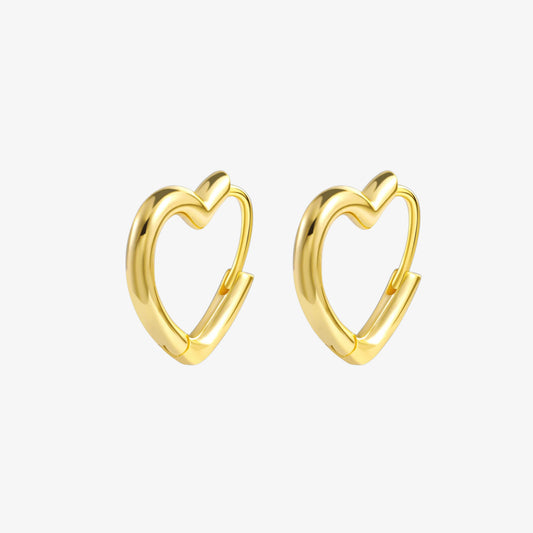 KOLCZYKI HEART MINI