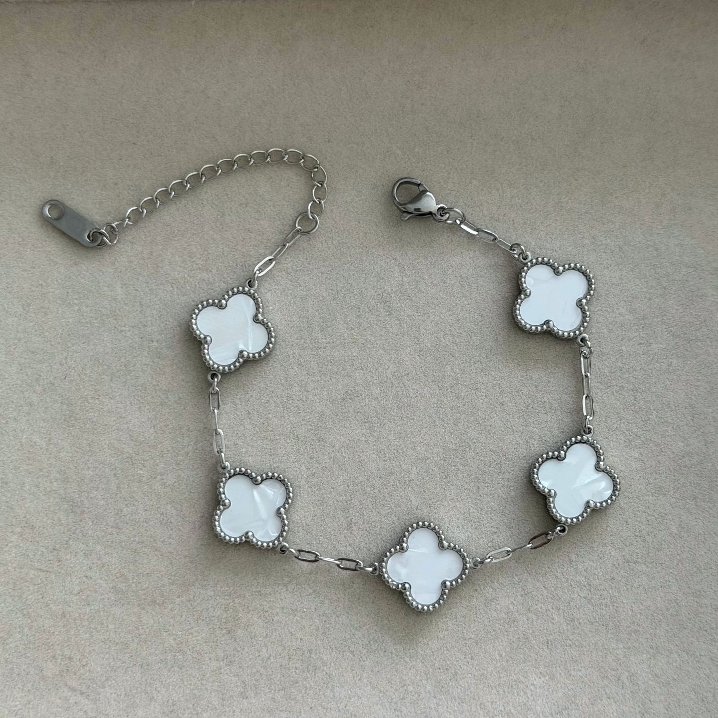 BRANSOLETKA TINA silver midi