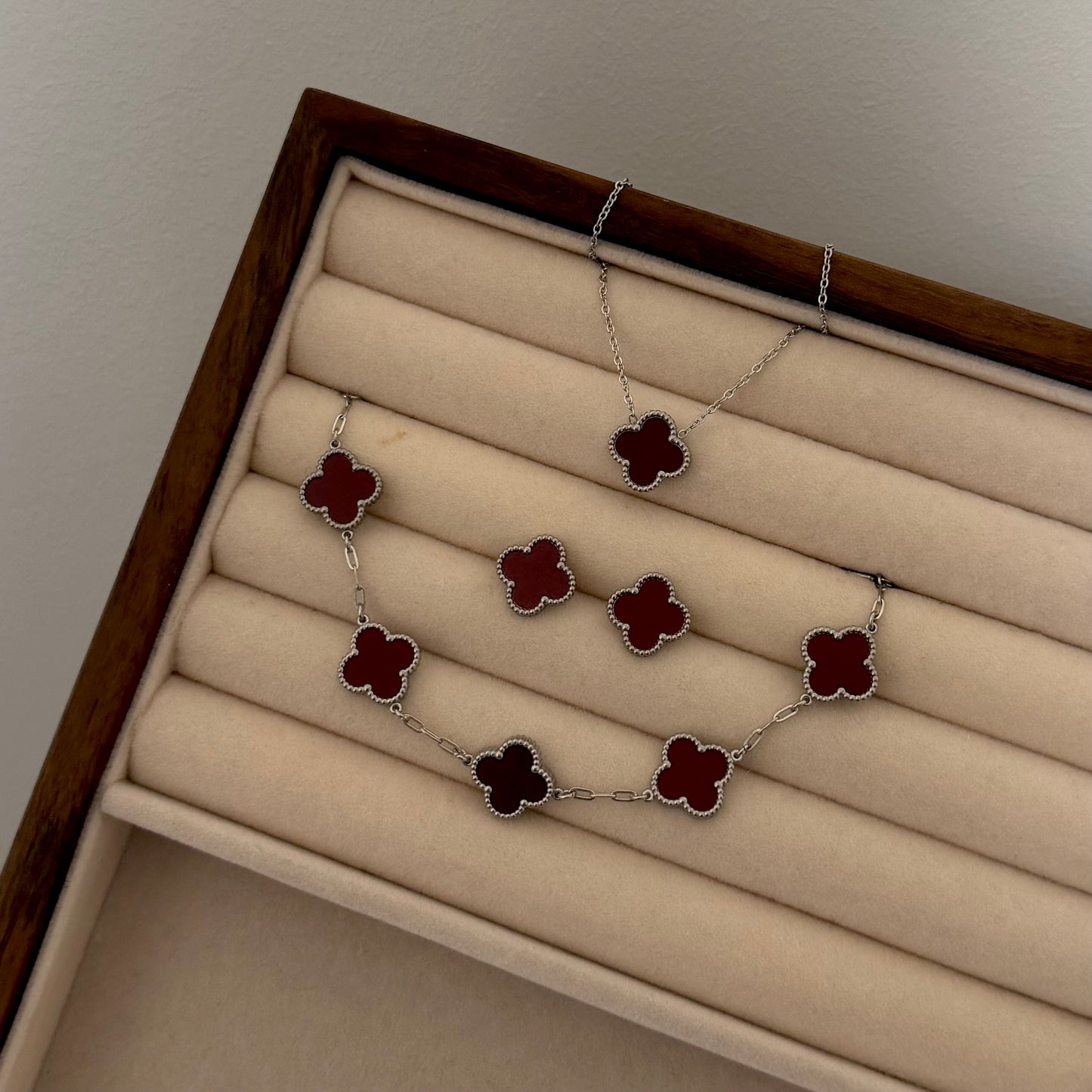 Zestaw TINA silver midi promocja ⚡️