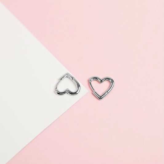 KOLCZYKI HEART MINI